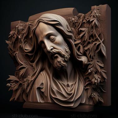 3D model st jesus (STL)